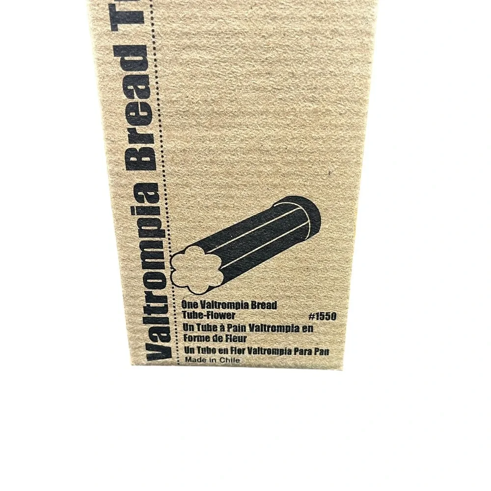 Pampered Chef Valtrompia Bread Tube Flower Star Heart Set‎ New Baking Kitchen 3